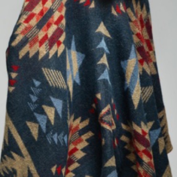 Aztec Tribal Western Blanket Cardigan - Picture 8 of 12
